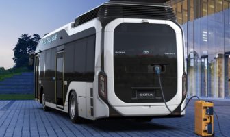 Toyota launches fuel cell bus in Tokyo