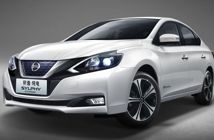Nissan Sylphy electric vehicle begins production in China