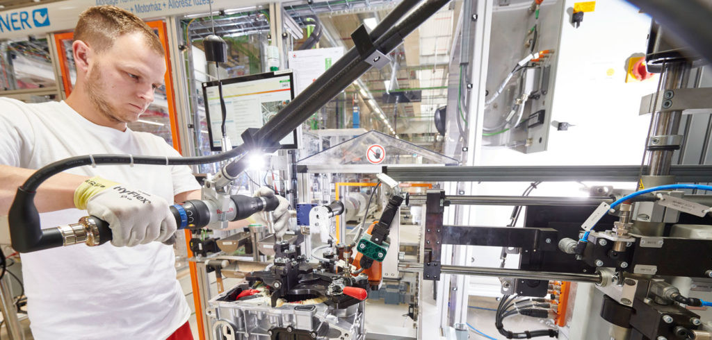 Audi Hungaria starts series production of electric motors