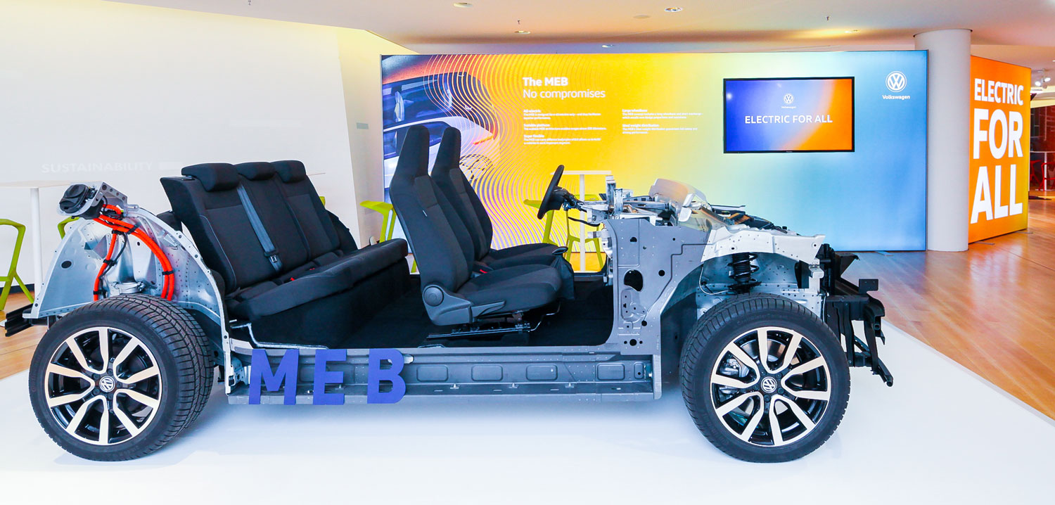 Volkswagen debuts new electrification vehicle architecture Electric