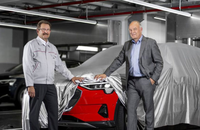 Production of Audi’s e-tron begins in Brussels