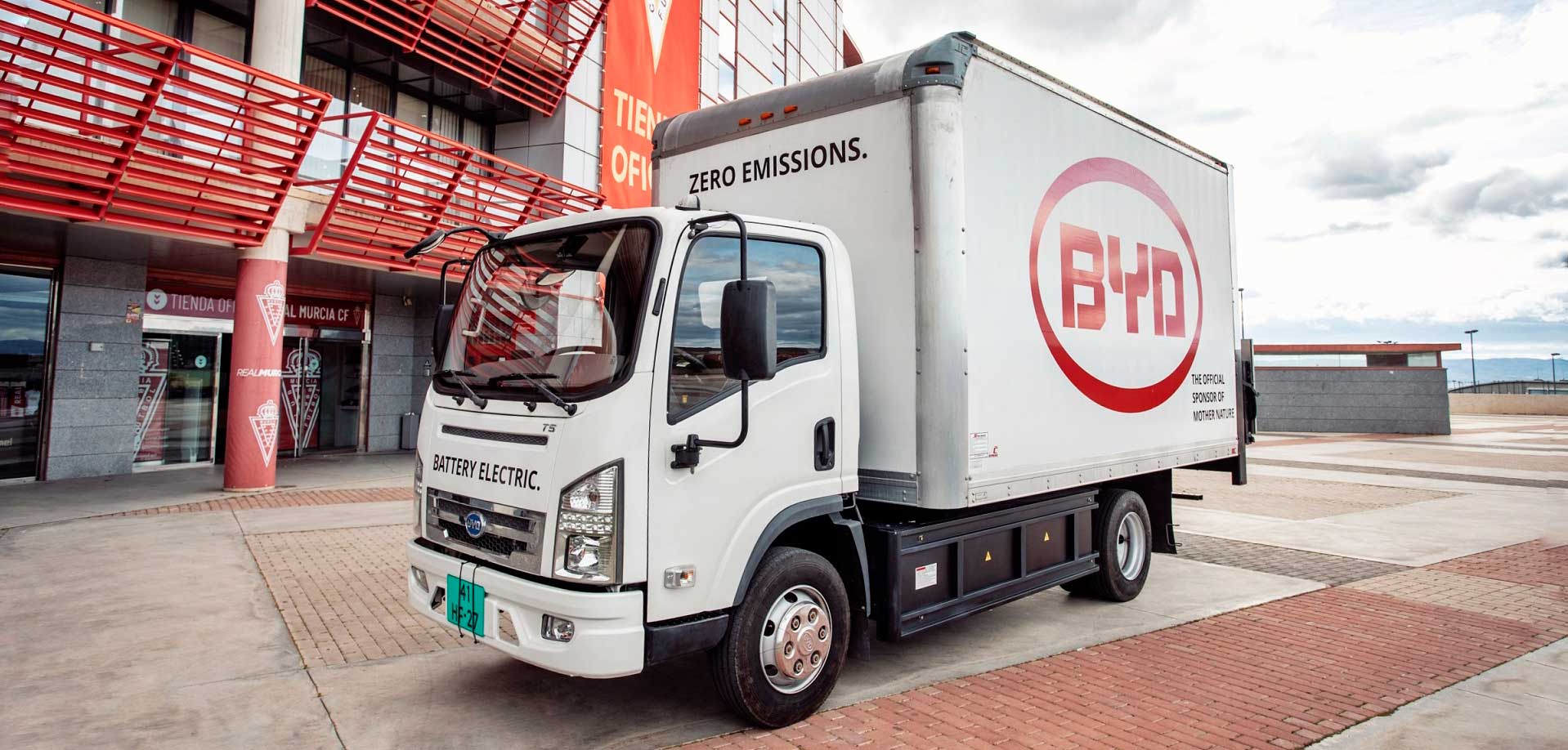 byd introduces all electric truck range in europe