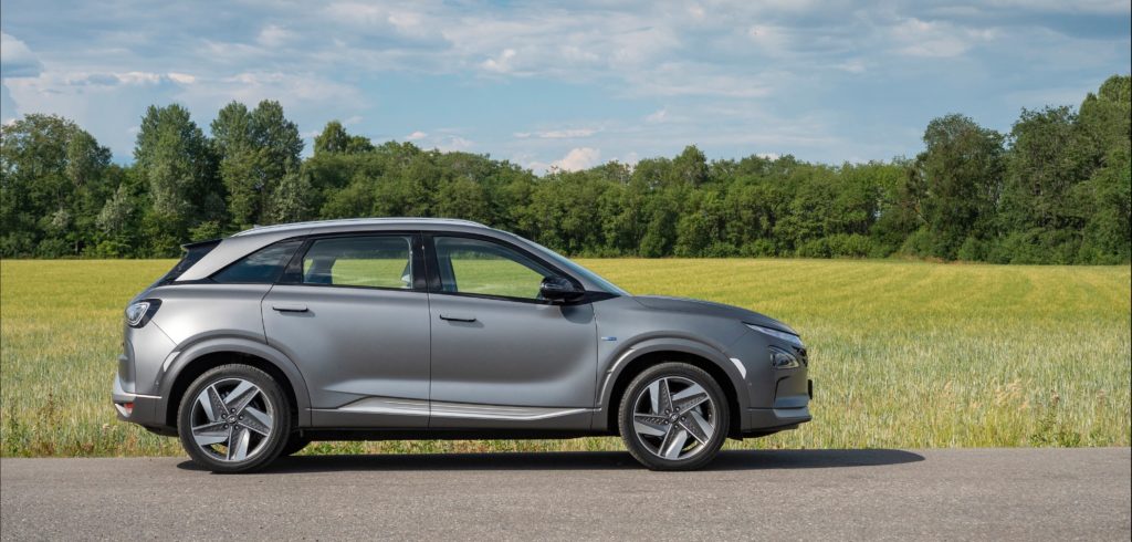 Hyundai hydrogen fuel cell vehicle