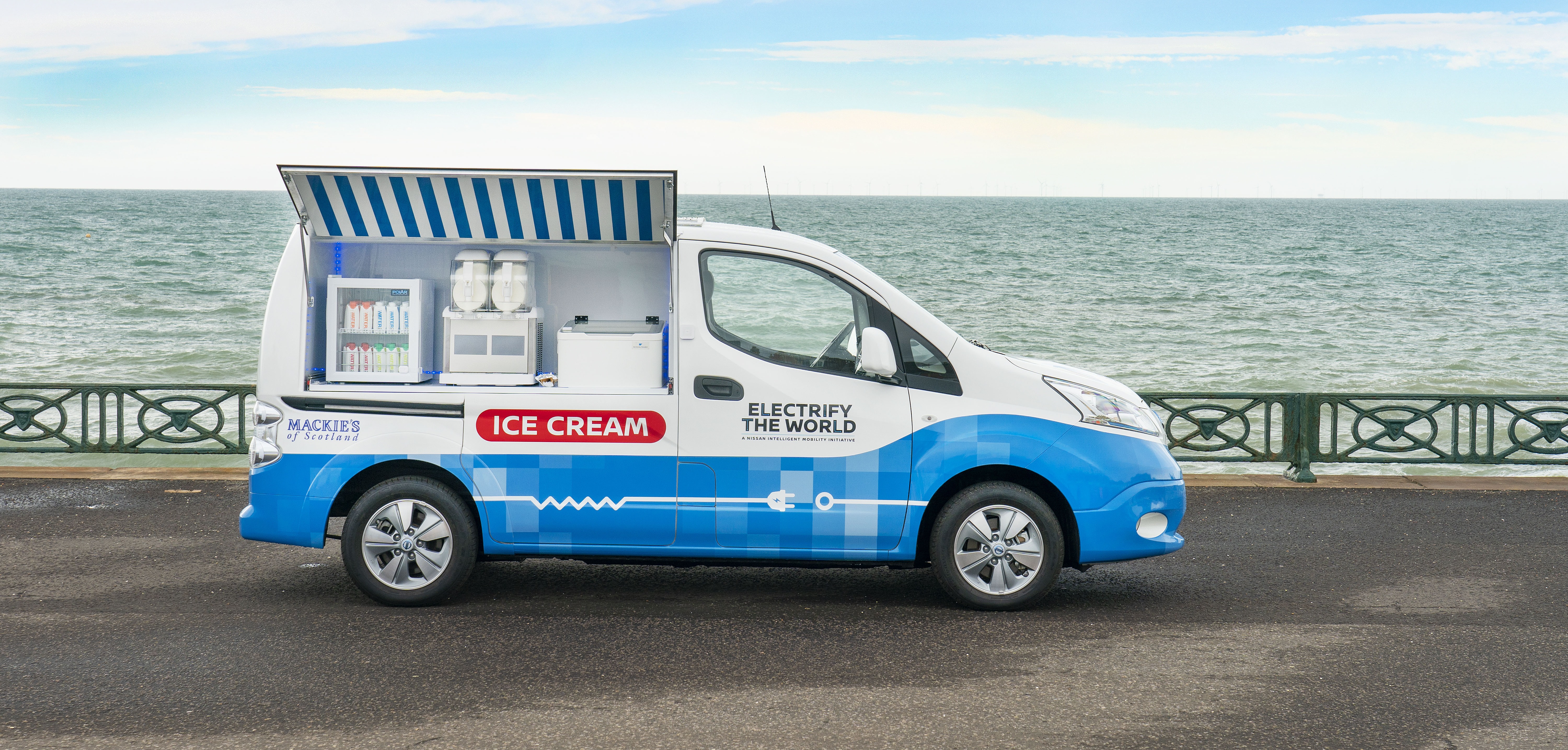 nissan van electric