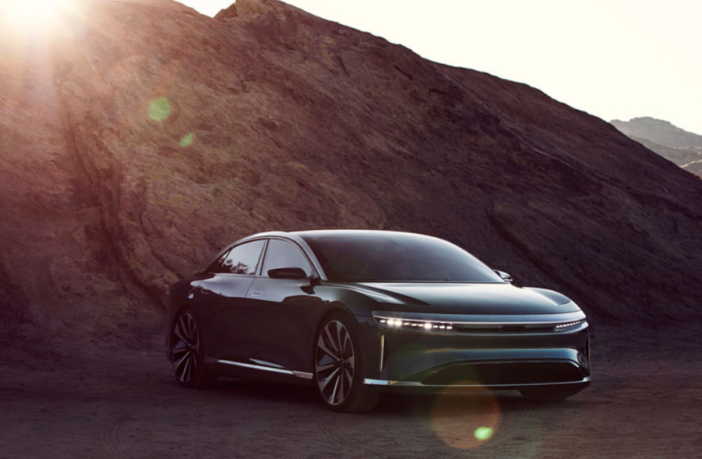 Lucid Air to be fastest ever charging electric vehicle, with