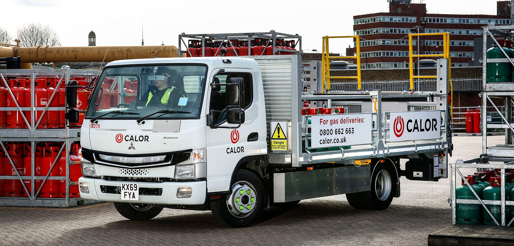 Gas supplier Calor opts for electric delivery trucks Electric