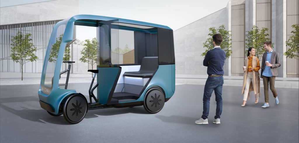 Design of futuristic zero-emission electric taxi revealed - Electric & Hybrid Vehicle Technology International