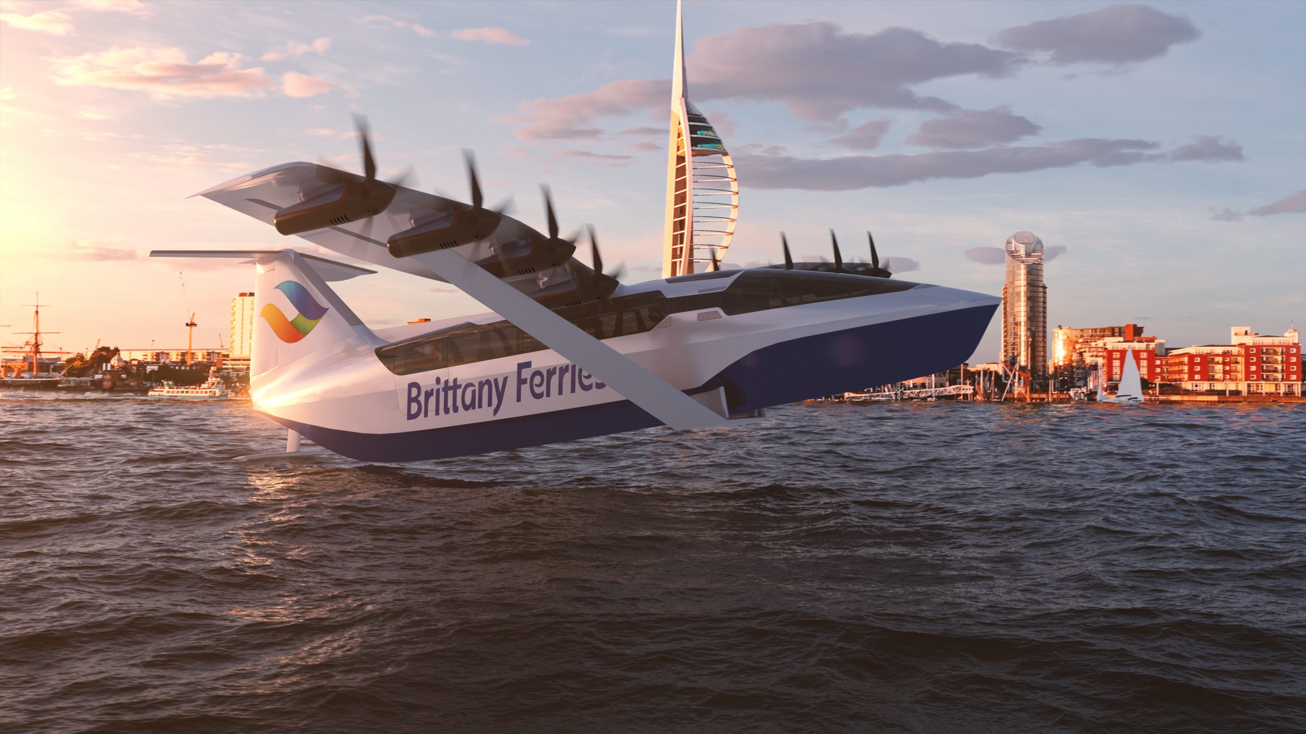 Seaglider Allelectric ‘flying ferry’ concept unveiled Electric
