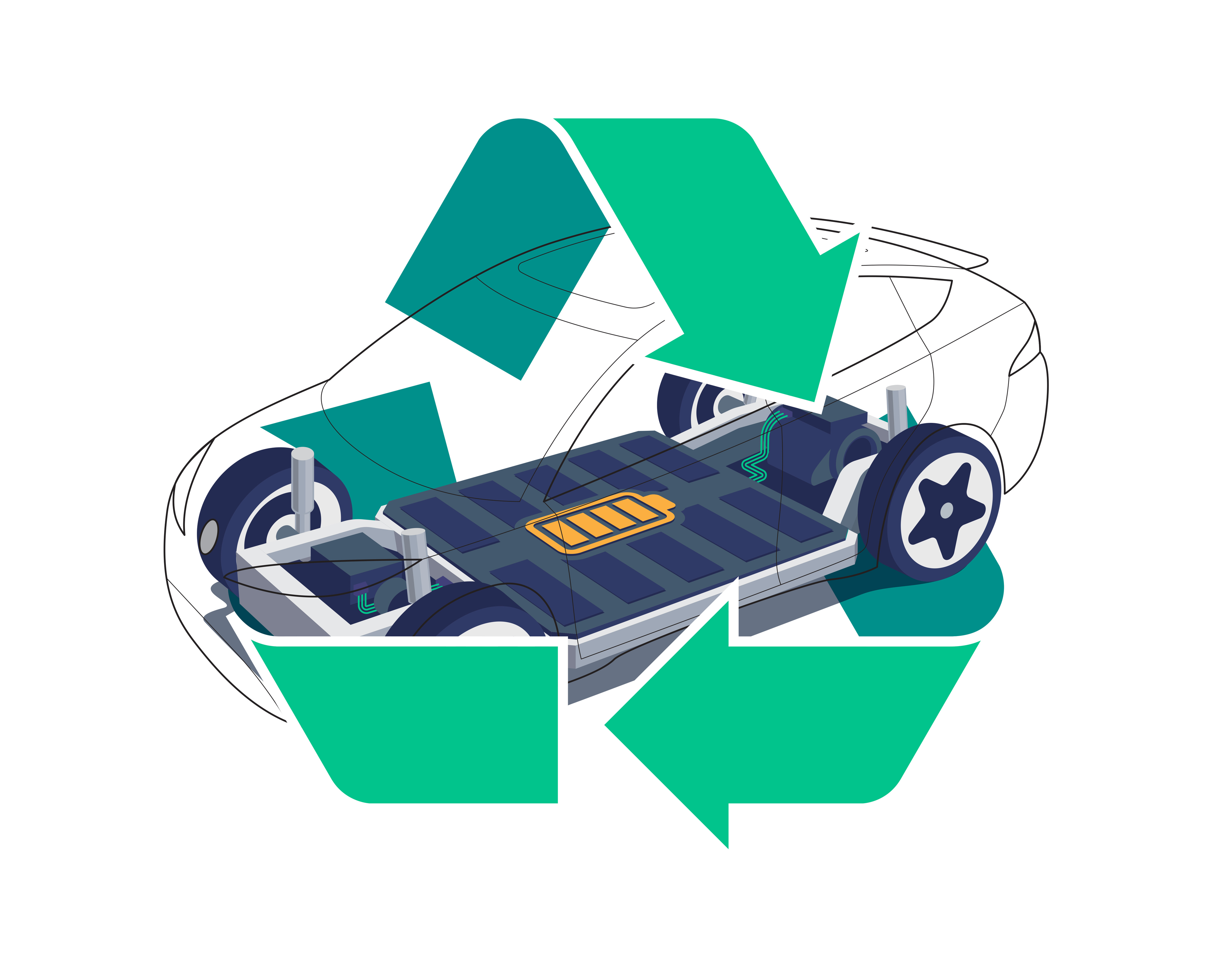 EV battery recycling program launched to avoid 'world running out of