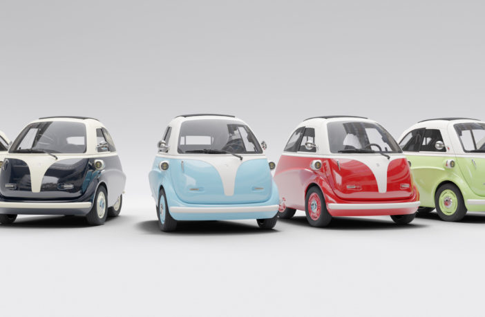 Electric bubble car