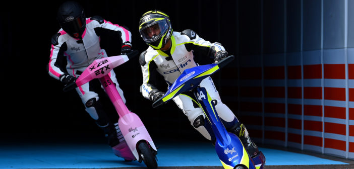 London hosts first-ever electric scooter racing world championship