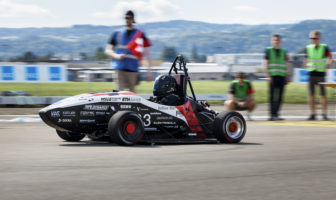 Swiss E-racing car breaks world record for EV acceleration