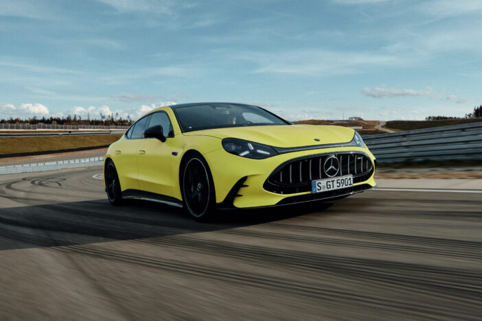 Three axial flux motors deliver 860 kW in Mercedes-AMG GT 4-Door